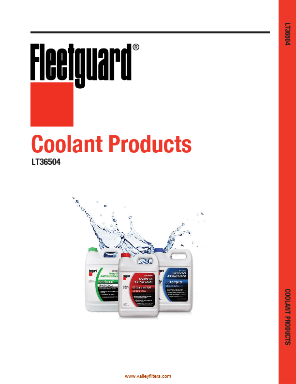 Fleetguard-Coolant-Products